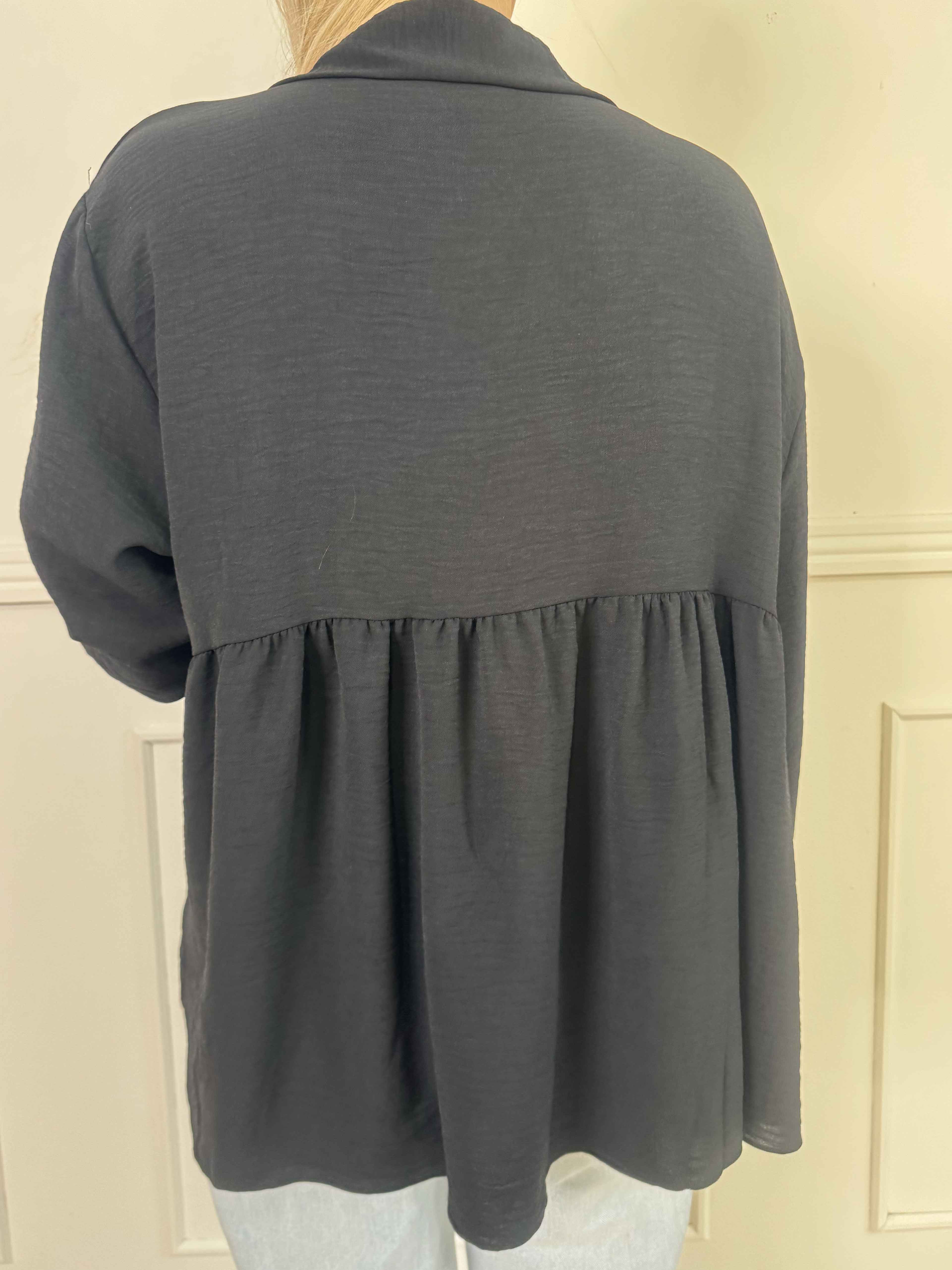 Smilla - Sød tunika i viskose med knapper